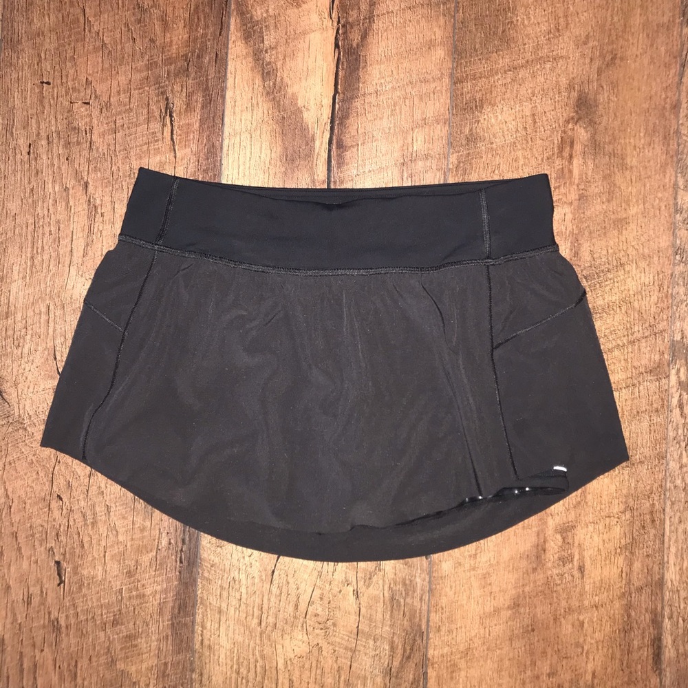 Black Lululemon skirt